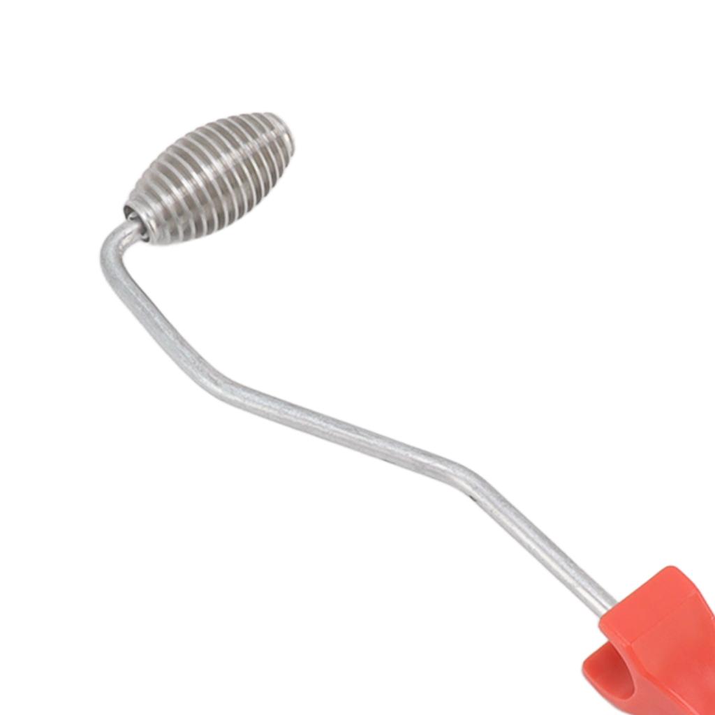 Fiberglass Roller Bubble Paddle Tool Aluminum Alloy Bubble Roller With Plastic Handle Olive Roll Type A