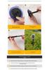Waterproof Solar Garden Lights: Outdoor Courtyard, Lawn, Flower Bed Decoration with Ground Stake & Sensor