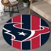Houston basketball Logo Round Rug for Livingroom,Bedroom, Palyroom, Chair Rug, Area rug, Circle Carpet, Large Size Fan Christmas gift