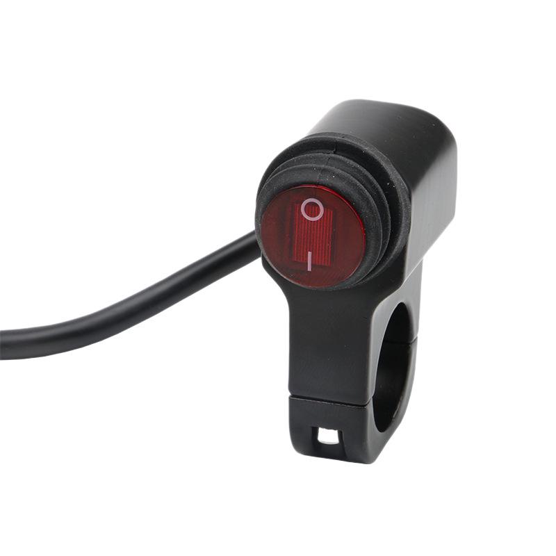 Waterproof Motorcycle Handlebar Light Source Switch for Qingfeng