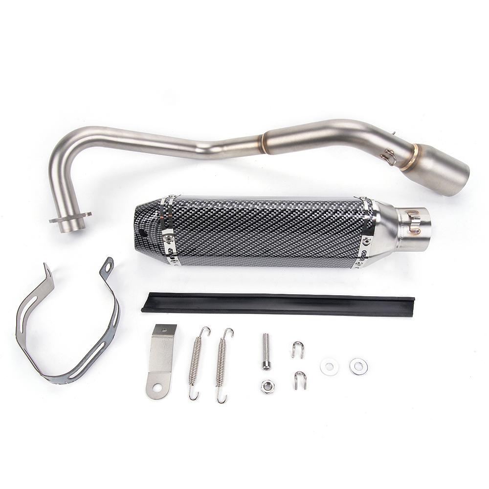 MUGE-Motorcycle Exhaust Pipe Silencing Tailpipe Modification Accessories for 2013-2025 Honda Grom MSX125 CR1857 As Picture