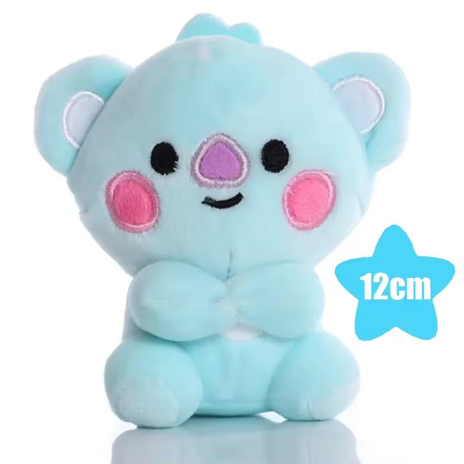 sold B-T-21 Plush Toy Tata Koay Shooky Mang Cooky Cartoon Animal Backpack Key Mobile Phone Pendant Office Toys Friend Gift