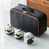 Ceramic Kung Fu Impression Panda Travel Tea Set Business Enterprise Company Merchandise Festival Creative High-end Gifts