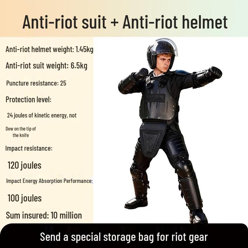 Anti-Riot Suit with Helmet
