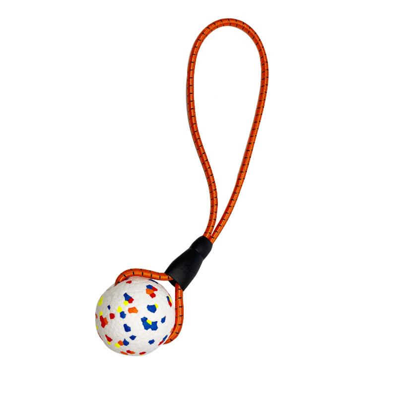 Dog Elastic Rope Balls, Popcorn Dog Toy Balls, Durable and Unbreakable Dog Retrieval Training Interactive Pet Toys