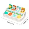 Montessori Cause and Effect Toys Interactive Pop Up Animal Toys Hide & Peek Animal 6-12 Month Toy for 1 Year Old  Girl