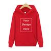 DIY18 Personalized Customization of Your Own Design Logo Comfortable Color Matching for Men and Women Hoodie