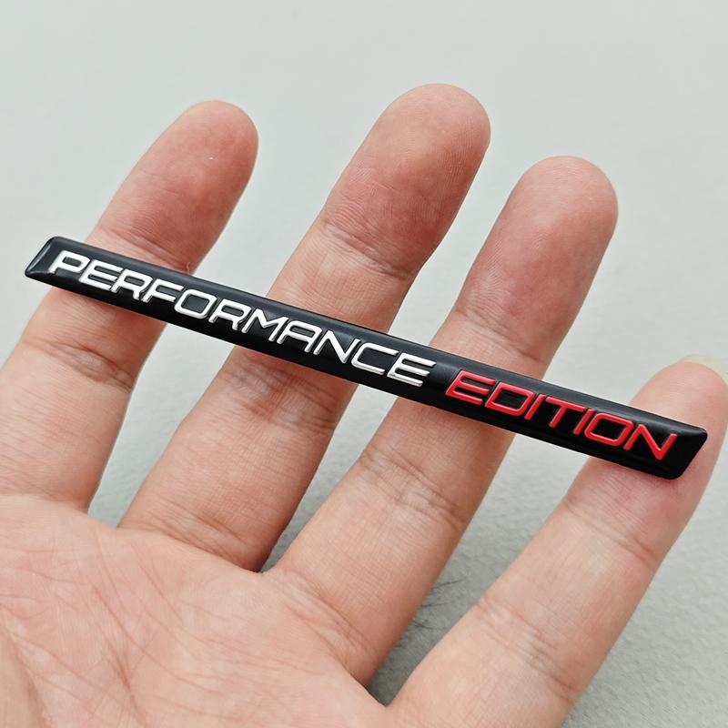 3D Aluminum Logo Performance Edition Motorcycle Badge Car Body Sticker Emblem Accessories