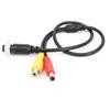 Aviation to Audio Car AV Adapter Cable, Female to Adapter Cable