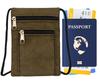 PU Passport Case PASZ-ZW-KHAKI S