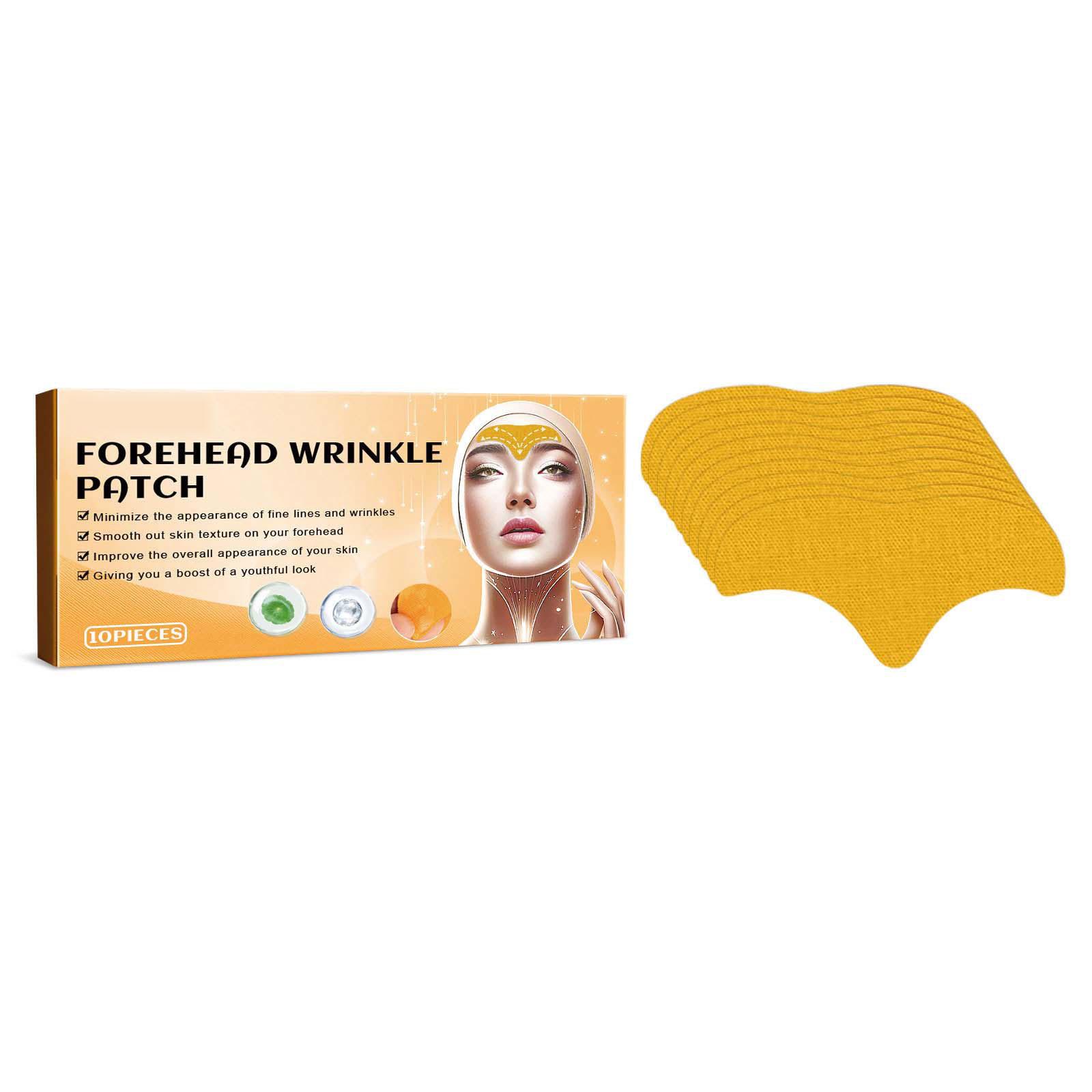 

10 шт. патчів з нетканого матеріалу для зменшення зморшок навколо очей і на лобі, що підвищують еластичність шкіри для жінок і дівчат C