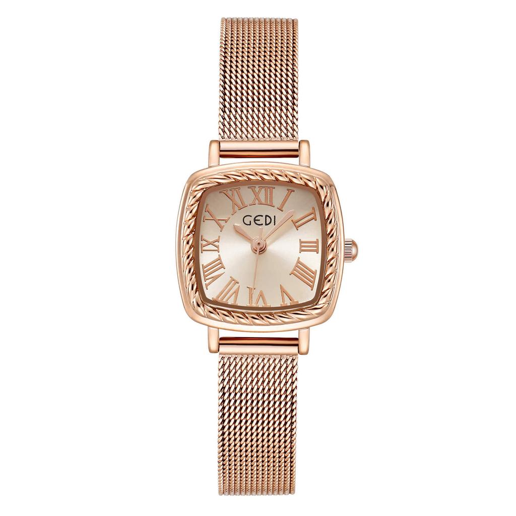 Retro Versatile Women'S Watch Niche High-End Quartz Watch Women'S Waterproof Medieval Watch