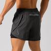 Herren Sommer Doppellagige Schnelltrocknende Lauf- & Basketballshorts