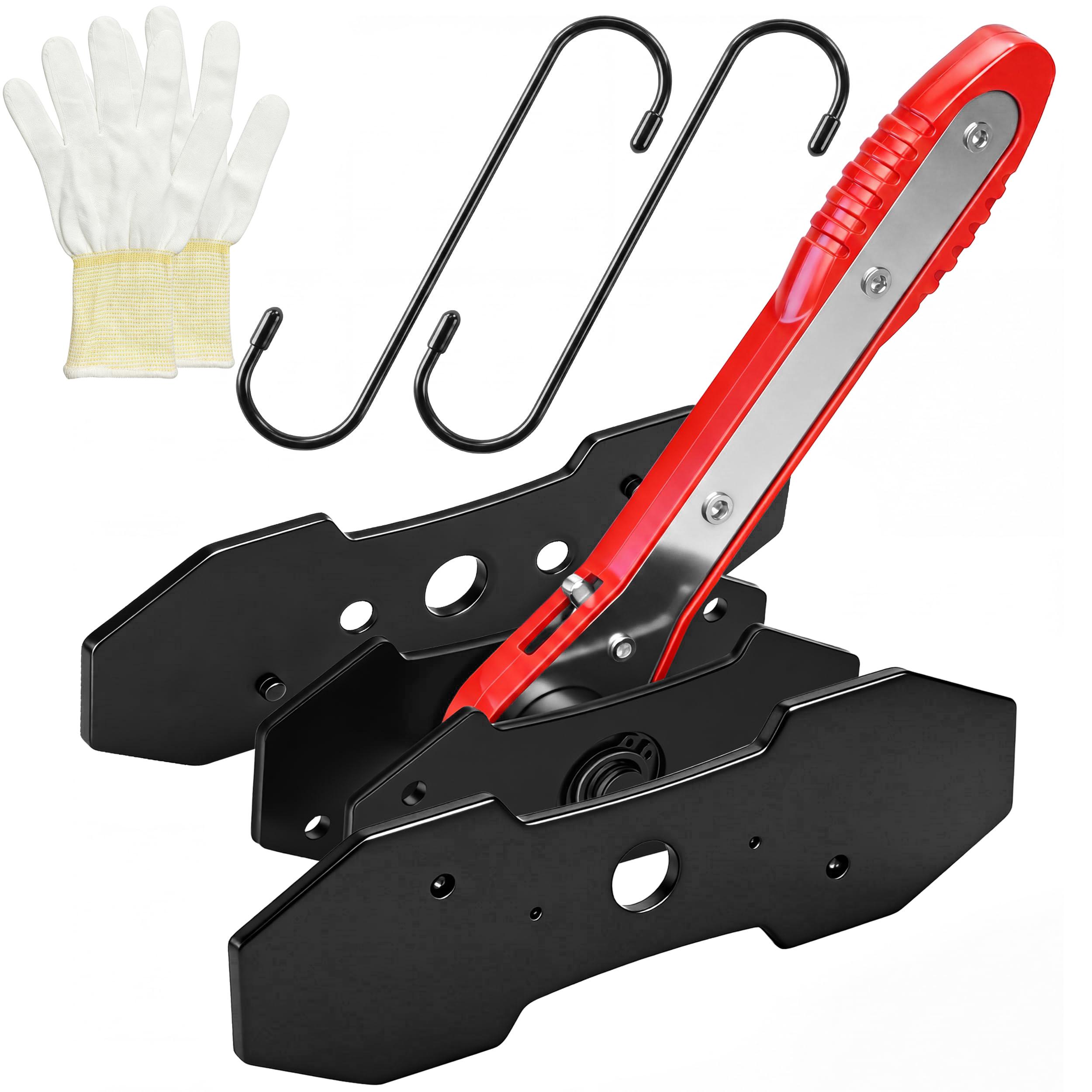 Brake Caliper Press Caliper Piston Spreader Brake Tools Brake Caliper Piston Brake Caliper Press Ratchet with 2 Extra pcs Steel красный