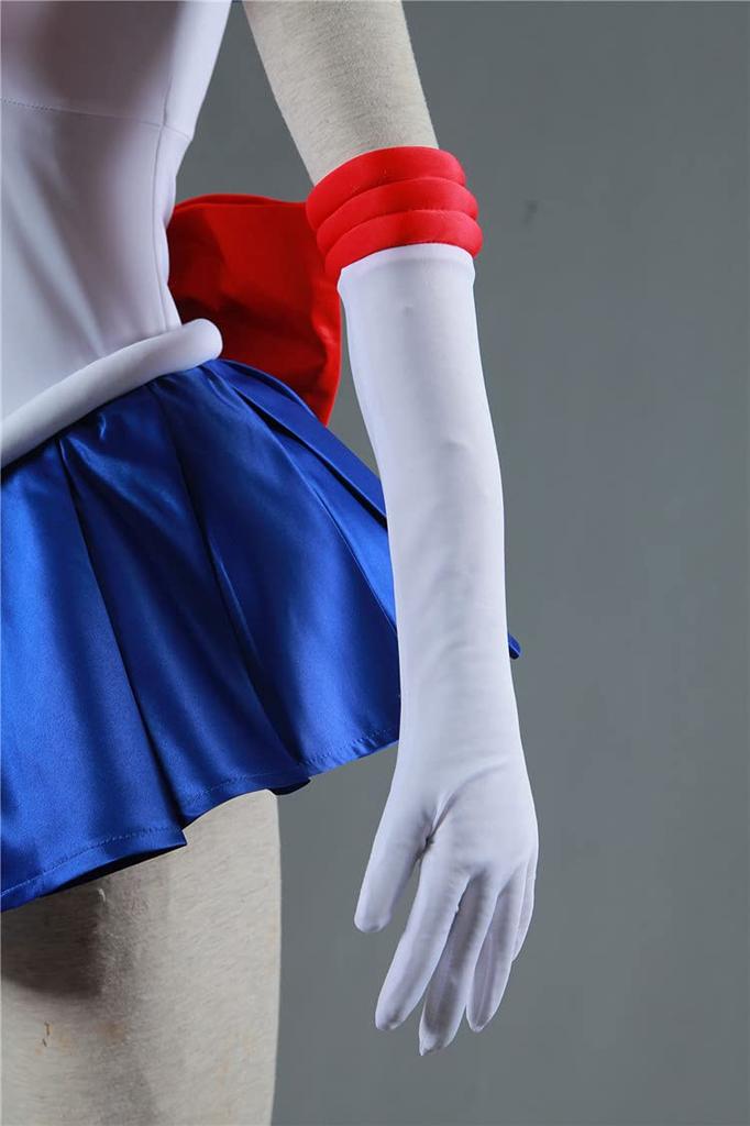 Cosplay Costume for Men and Beautiful Girl Moon Sailor Complete Cosplay Fancy Disguise Costume [SINUOMING] Women, Uniform, Set, Costume, Dress, (Size