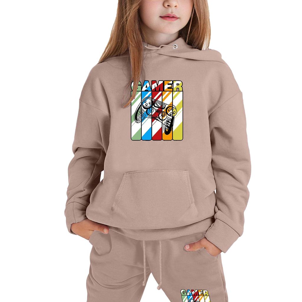 Chlapci Dívčí tepláky Oblečení Mikina s kapucí Tepláky na jogging Tepláky Set Módní outfit