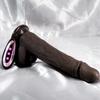 Černá římská teleskopická houpačka 3 cm Inteligentní vyhřívání Bezdrátové dálkové ovládání Elektrické dildo Sexuální hračky pro dospělé Produkty Vibrátor Masturbátor