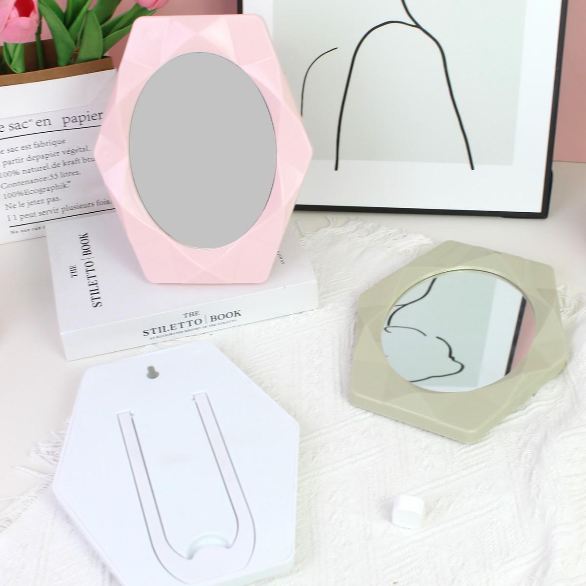 Cross-border Light Luxury Makeup Mirror for Home, Office, Bedroom, or Dorm
