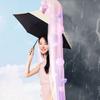 Carbon Fiber Sun UV Protection Sunshade 3 Folding Pocket Pencil Umbrella Rainy Umbrella  Summer