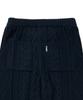AJOBYAJO Twisted Cable Knit Pants [Navy]