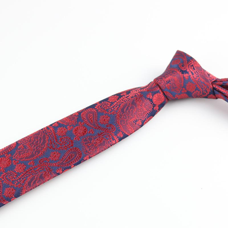 Tie Men'S Direct Sales, Pattern Business Casual Retro Dress Uniform Dress 6Cm Narrow Edition