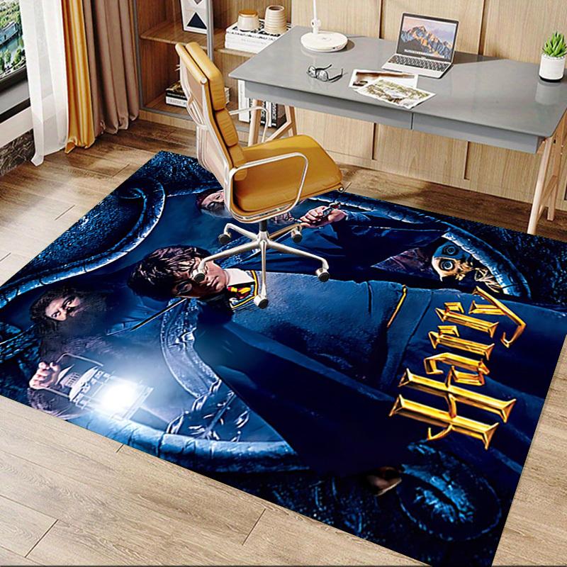 1pc Harry Potter Carpet, for Home & Office Decor, Desk Chair Carpet, Festive Gift,Conference Room CarpetL1107