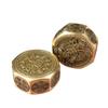 Brass Eight- Money-Making -Attracting Stress-Relief Ten-Sided Spinner Pure Copper Handheld Pixiu Wealth-Bring