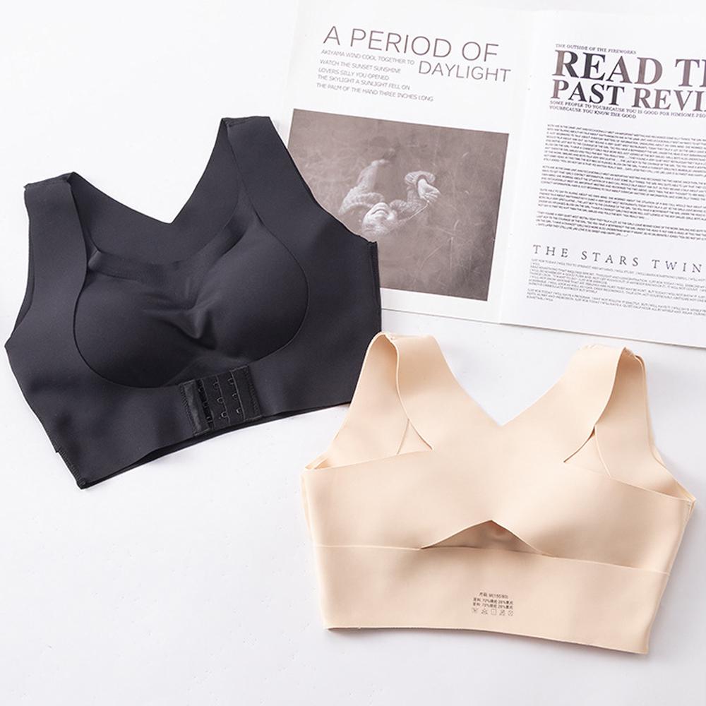 Bra Vest Push Up Sports Bra Posture Bras Fitness Underwear Corset Posture Corrector Plus Size Bra
