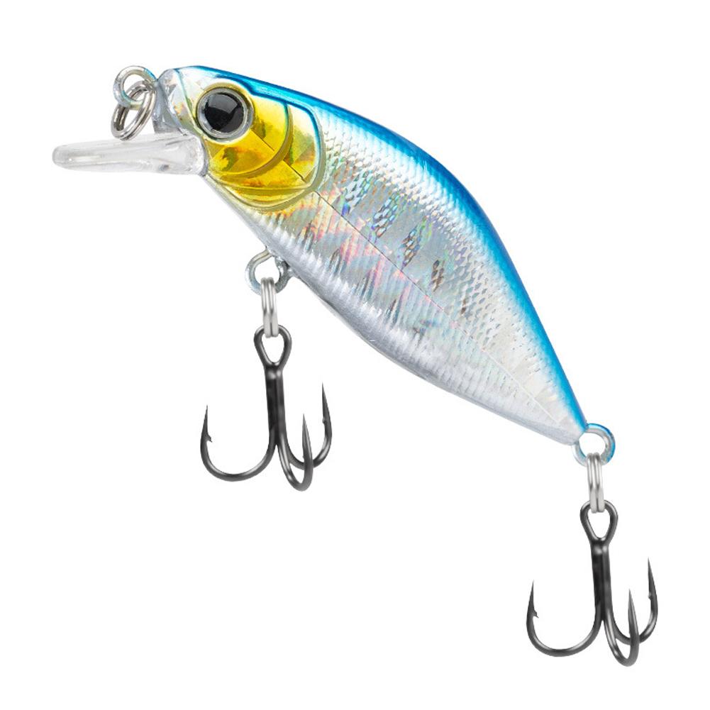 Micro Fishing Lures 4.5g 5CM Mini Minnow Lure Sinking Stream Fishing Artificial Hard Bait For Sea Bass Trout Fishing Accessories