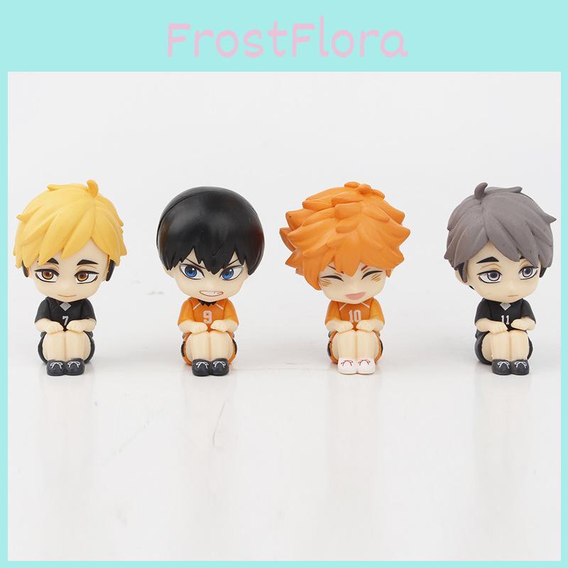 Pvc Sit Position Haikyuu Toy Model With Collectible Packaging For Fans And Gift Buyers