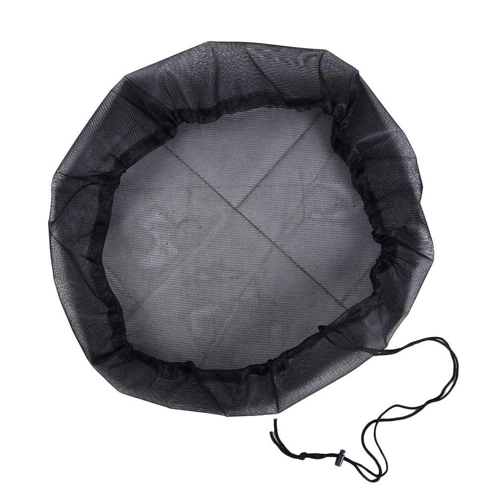 With Drawcord Protector Accessories Filter Screen Protective Cover Catchment Net Rain Barrel Cover