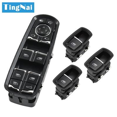 Car Power Electric Master Window Control Switch For Porsche Cayenne Panamera Macan 7PP959855CDML,7PP959858RDML,7PP959858MDML