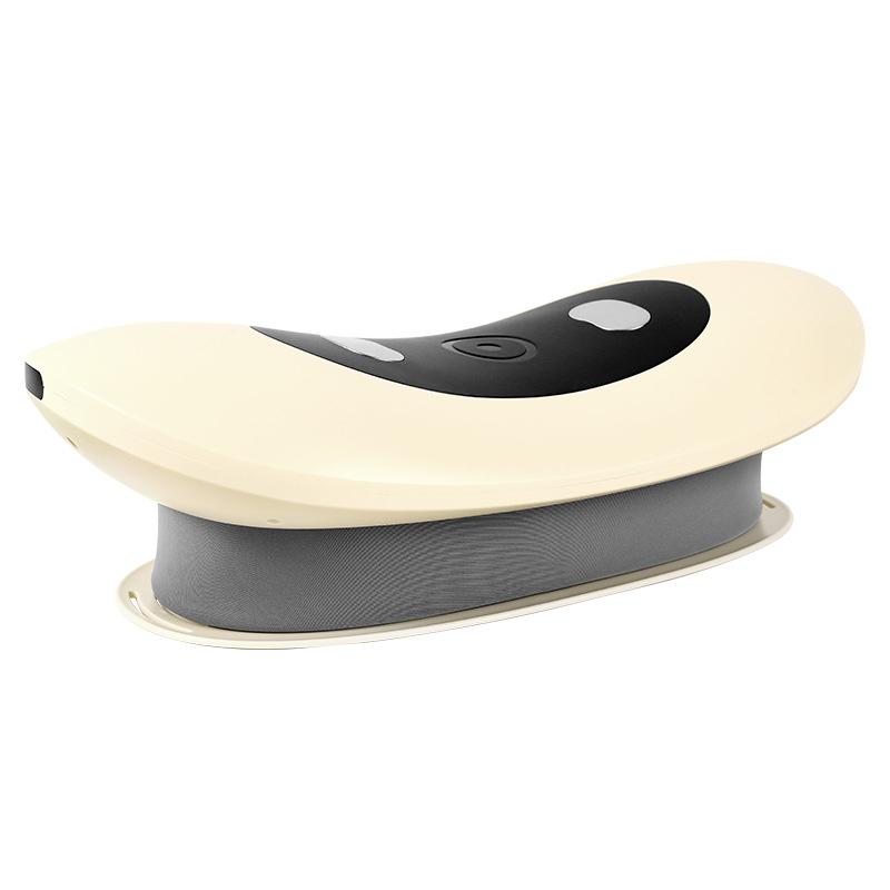 Curved Lumbar Spine Massager Intelligent Adjustable Back Vibration Electric Waist Massager Hot Compress Spine Health Care Gift