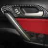 For Honda Civic Si 2001 2002 2003 2004 2005 Accessories Carbon Fiber Car Interior Door Handle Panel Trim Sticker