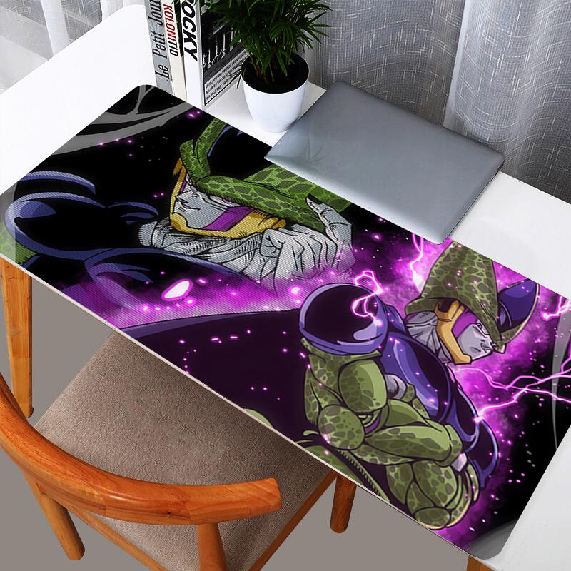 Dragon Ball Cell DBZ Mouse Pad Computer Speed Type Carpet Mat For Esports Players Laptop Keyboard Mousepad Office Desk Mat