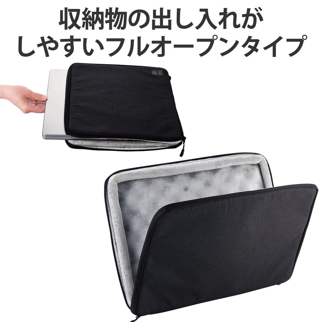 ELECOM Computer Case Shockproof MacBook Pro Inch Release Surface Water Repellent Black 16.2 (2023/2021/2019 Model) BM-IBPM2116BK