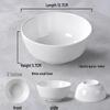 A5 Melamine 5-inch White Bowl