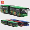 1/64 Mini Doppelstock Stadtbus Simulation Rückziehauto Legierung Trägheitsmodell Kinderspielzeug Reisebus Fahrzeug Jungen Geburtstagsgeschenk