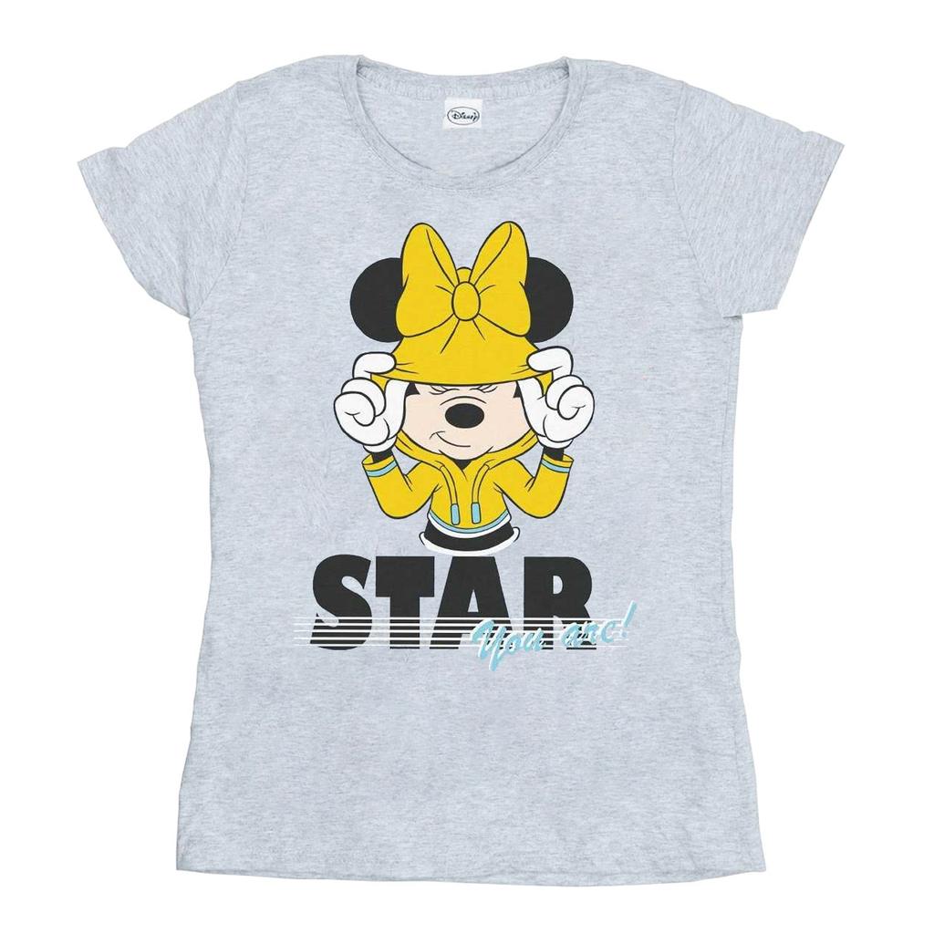 Disney Womens/Ladies Mickey Mouse Star You Are Cotton T-Shirt