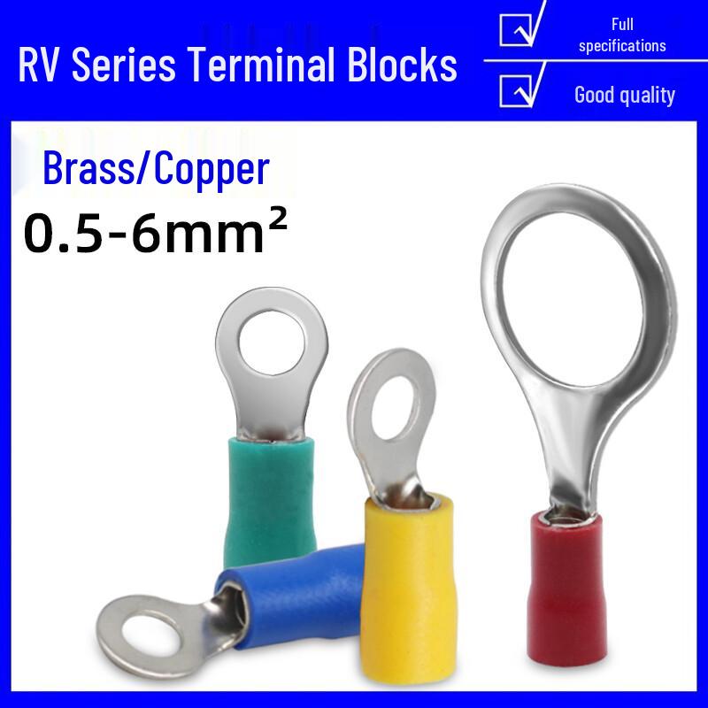 Pre-Insulated O-Type Ring Terminals