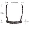 Trendy Punk Womens Strap Style Belt In Faux Leather With Metal Pin Buckle For Street Style Dress And Outfits