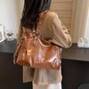 Soft Shoulder Bags High Quality Solid Colors Bags for Women Fashion Zipper Pu Women's Large Capacity Handbags