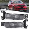 Pair Left and Right  Side Front Bumper LED Fog Light Lamp For Dodge Durango 2018-2022
