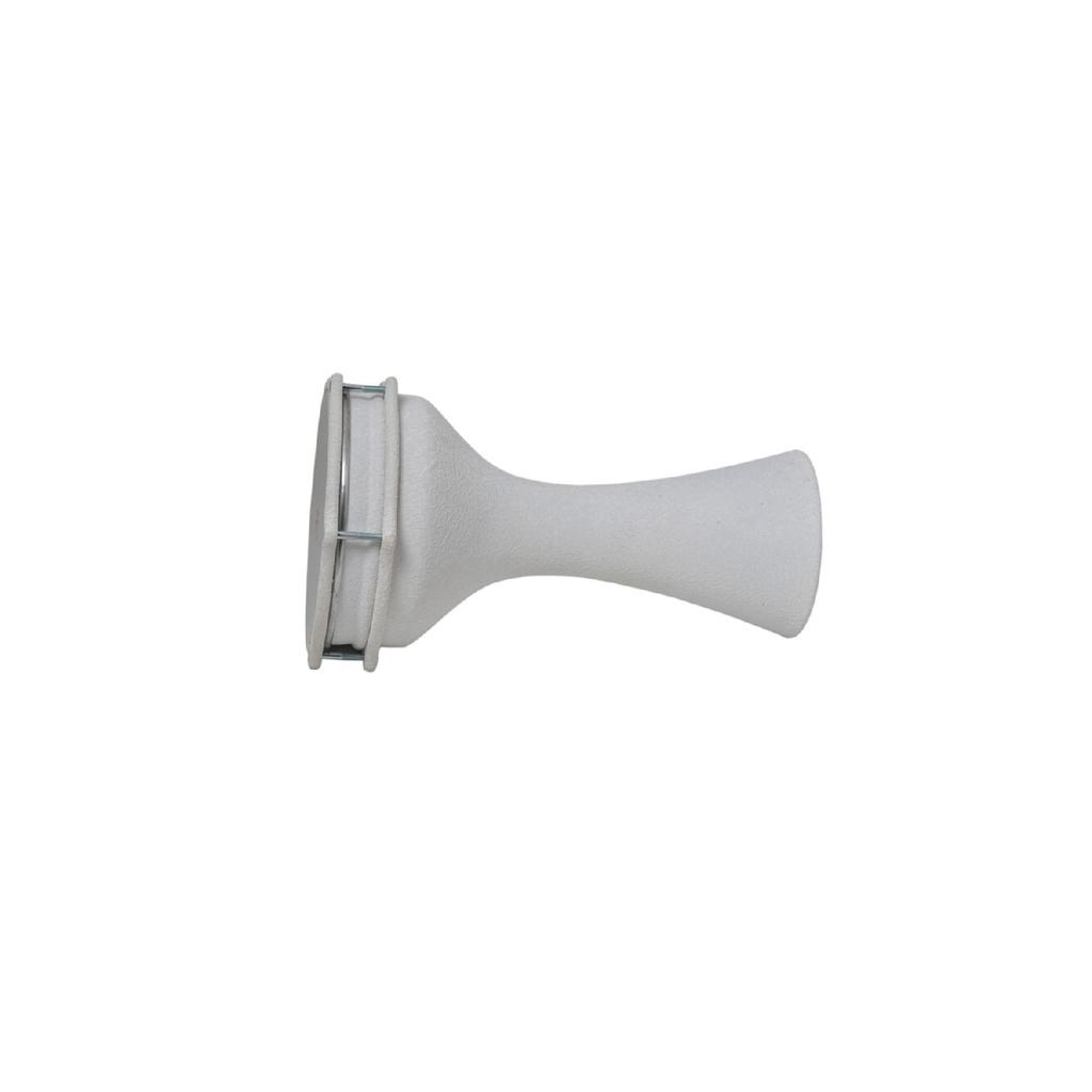 840a-wt Aluminum Darbuka Crocodile White 20cm
