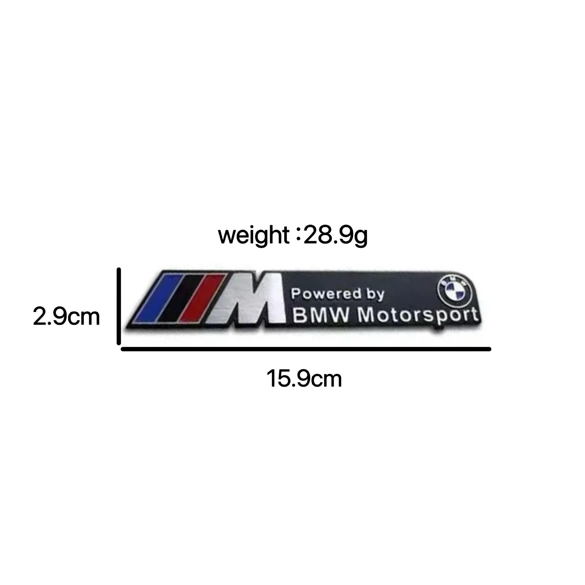 

Car Badge Emblem Sticker For BMW M Power M3 M5 Logo G01 G30 F30 F31 E36 E87 E60 E46 E91 X1 X3 X5 E53 Auto-Styling Accessories