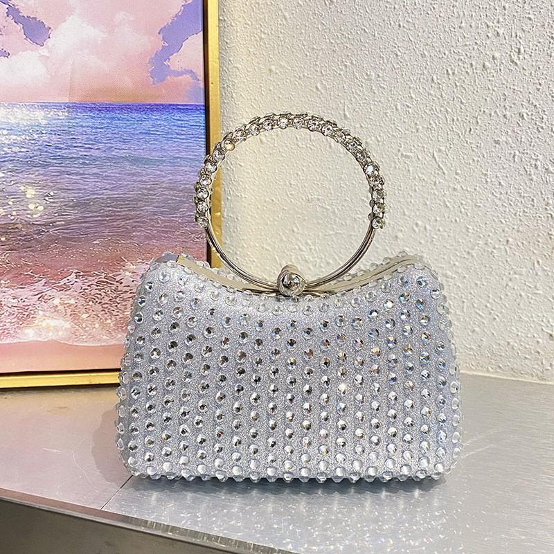 

Faionable Rhinestone Embellied Women s Handbag Evening Clutch Single oulder Small Fraance Sle Diamond Embedded Handbag