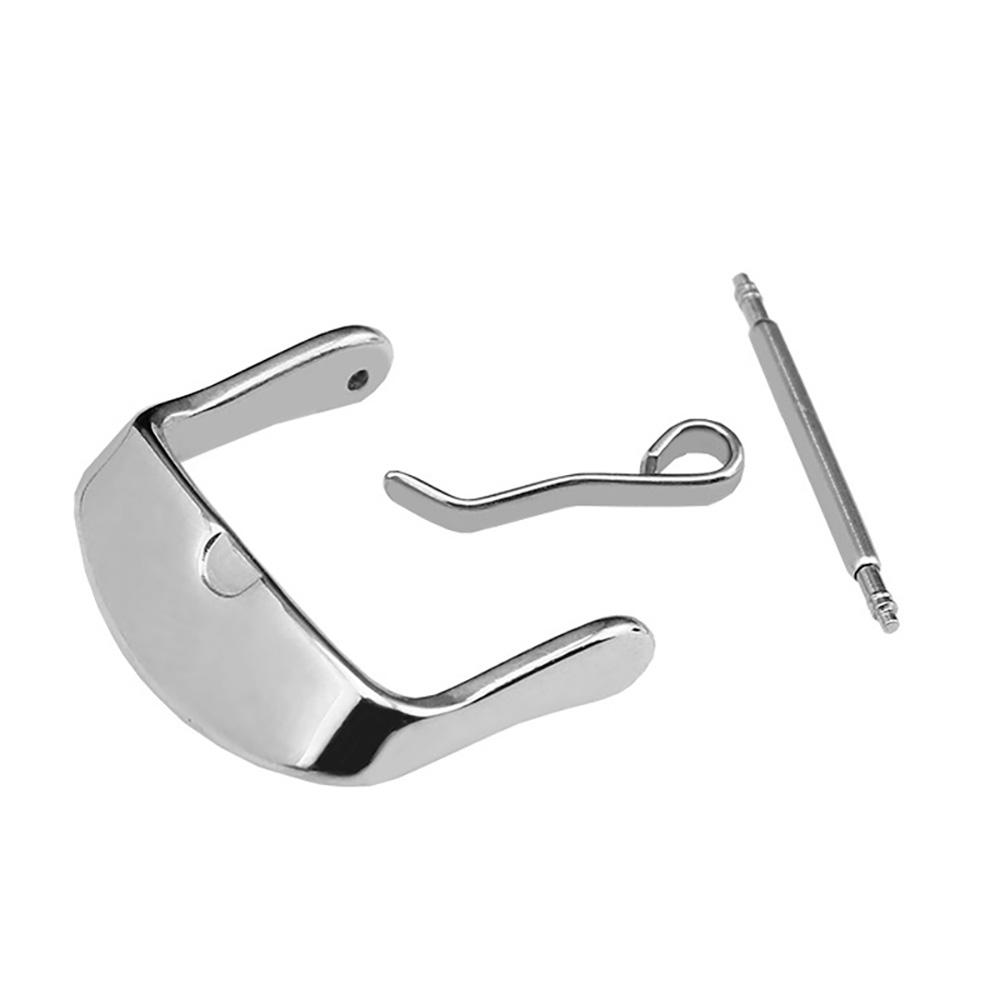 18 20 22mm Replaceable Solid Watch Strap Clasp Watchband Buckle Stainless Steel Watch Accessories
