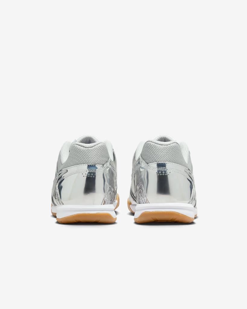 IB3566-001 Nike Gato LV8 Metallic Silver White Gum Light Brown (Men's)