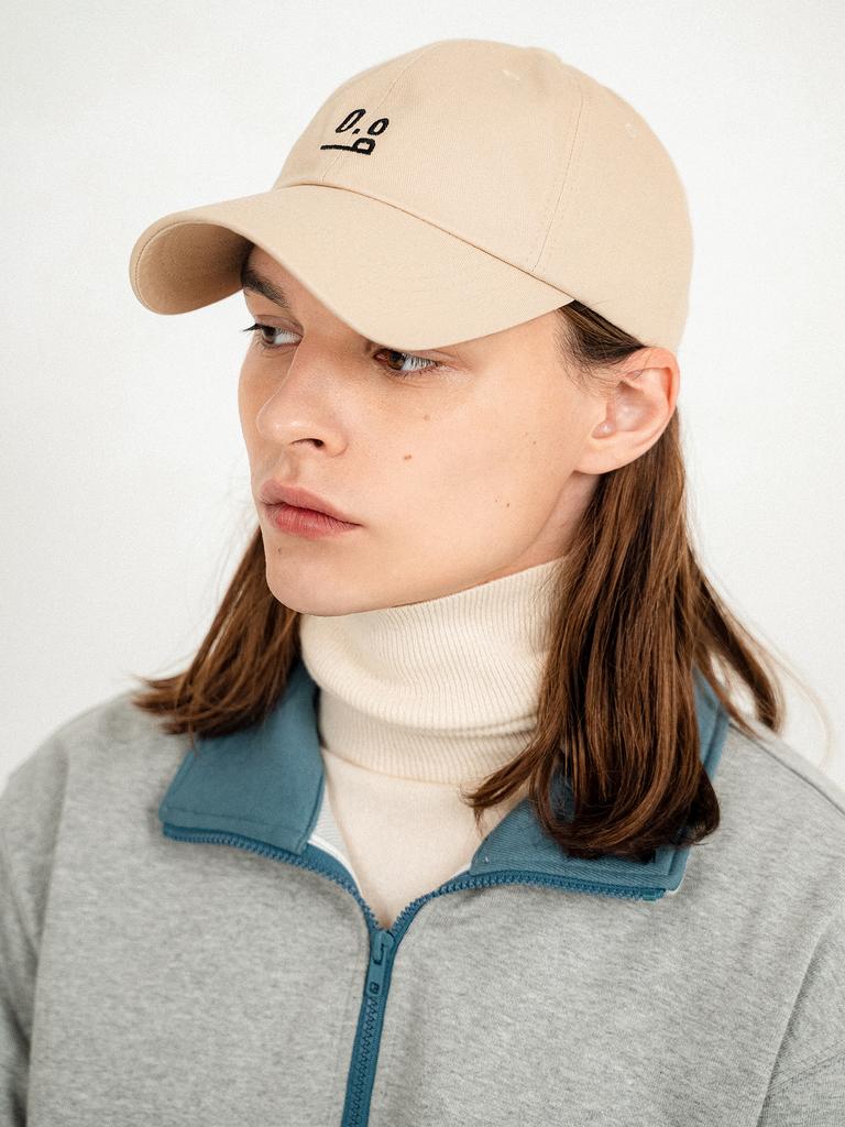 OUT OF BOUNDS Signature Ball Cap; Beige