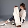 Fleece Pants Winter Women Thick Corduroy Women Baggy Trousers Loose Korean Style Harem Pants Dad Jeans